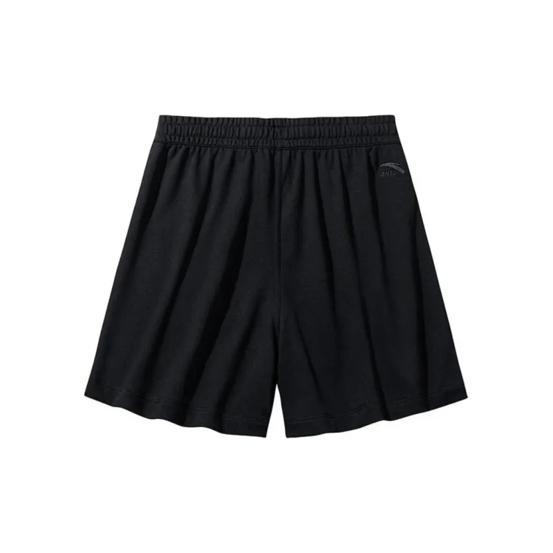 Anta Life Collection Sports Life Collection Casual Shorts Women's Basic Black-1