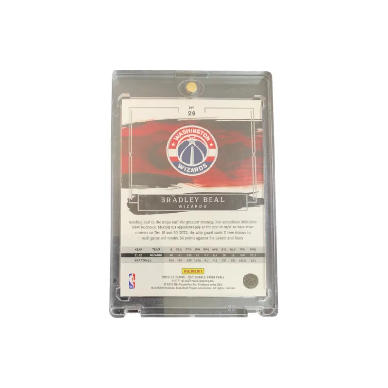PANINI 2022 23 Xiao Zhenjin Wizards Bradley Beal 24/30 Base Player Card Product Access Sports Cards 1 Pc-1