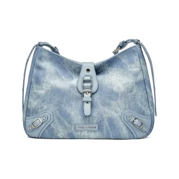 JOSINY PU Shoulder Bag Regular Women's Gray Blue/Cameo Brown Pink