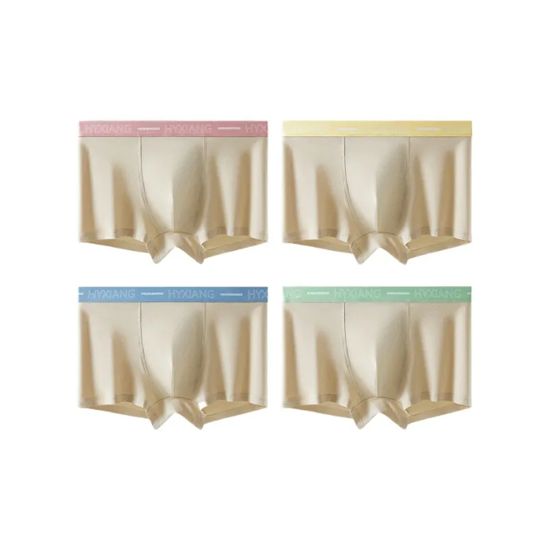 H YXIANG Underpants Men's 4 Pack-2