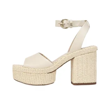 SAM EDELMAN One Strap Sandals 10cm Women's Ivory