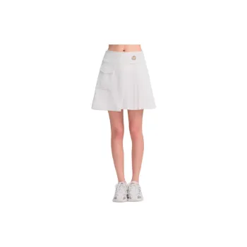 Blood Glitter Casual Short Skirts Women's White