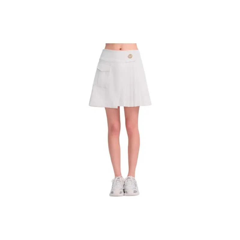 Blood Glitter Casual Short Skirts Women's White-0