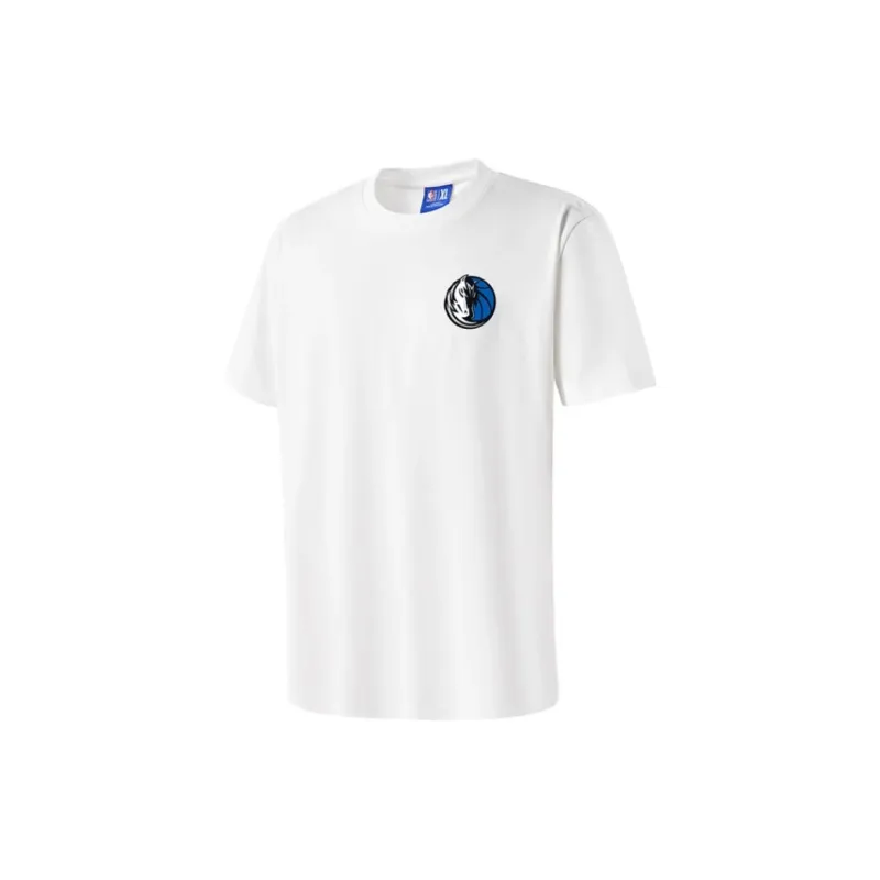 NBA Player Number Series T Shirts Unisex White-1