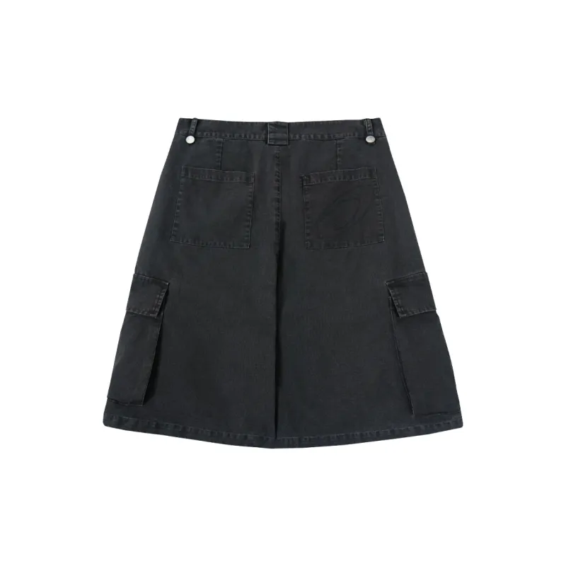 PMET Cargo Shorts Unisex Dark Gray-1