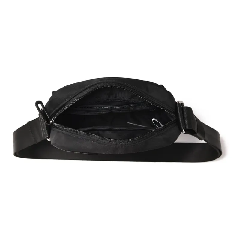 Yohji Kimura Oxford Shoulder Bag, Crossbody Bag Regular Unisex Black-4