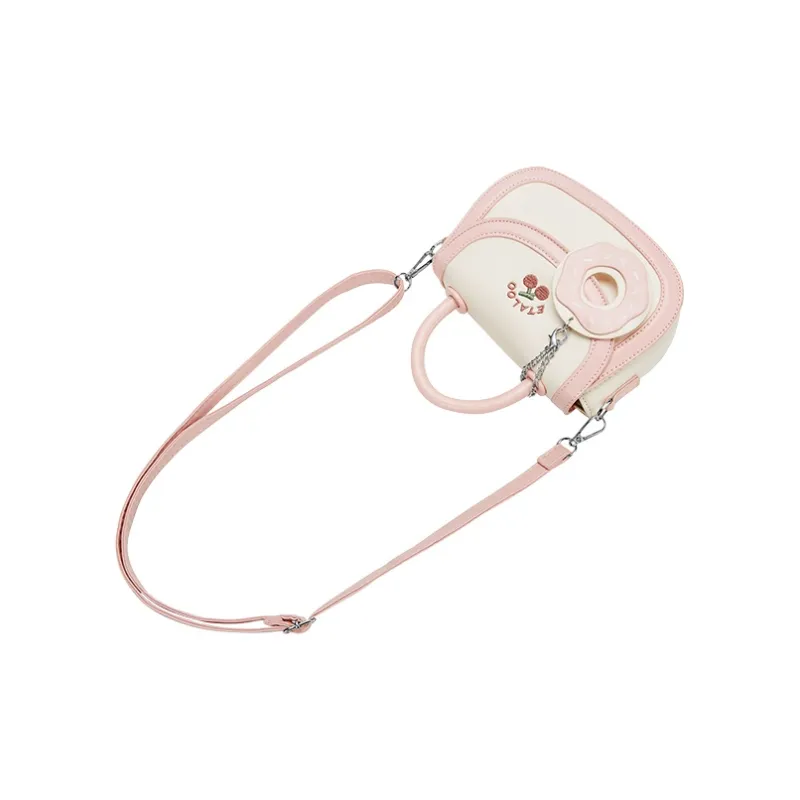 Juju Jimmy PU Crossbody Bag, Handbag Regular Women's Blue/Pink-9