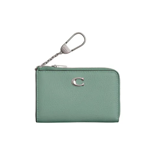 COACH L-Zip Key Pouches