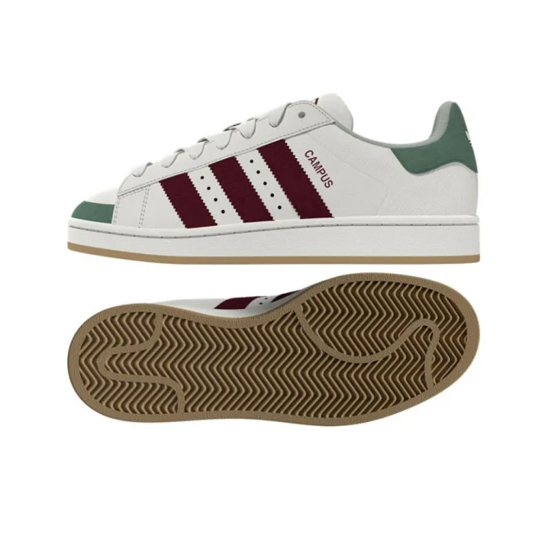 Adidas Originals CAMPUS 00s Anti Slip Wear Resistant Low Top Skateboard Shoes Unisex White-3