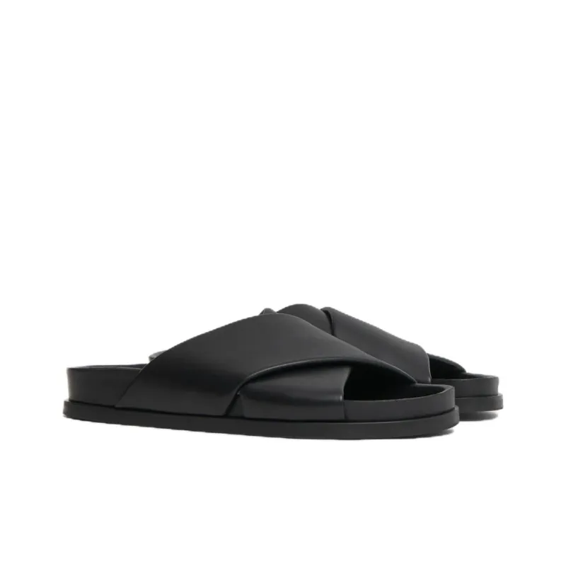 MANSUR GAVRIEL Slide Slippers Women's Black-2