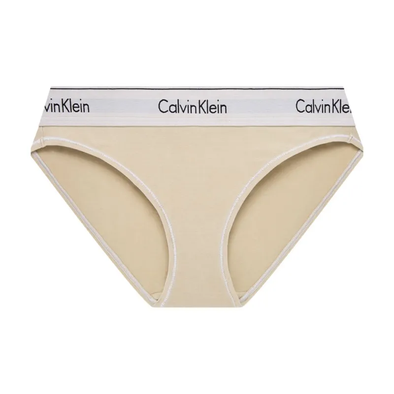 CALVIN KLEIN Modern Gravity Band Underpants Women's 1 Pack Light Apricot-0