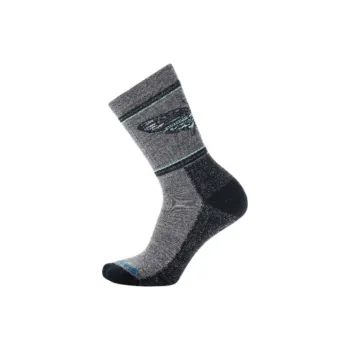 SMARTWOOL Everyday Mystic Moth Crew Socks Mid-Calf Socks Unisex 1 Pack