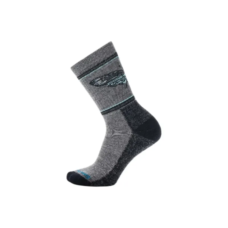 SMARTWOOL Everyday Mystic Moth Crew Socks Mid-Calf Socks Unisex 1 Pack-0