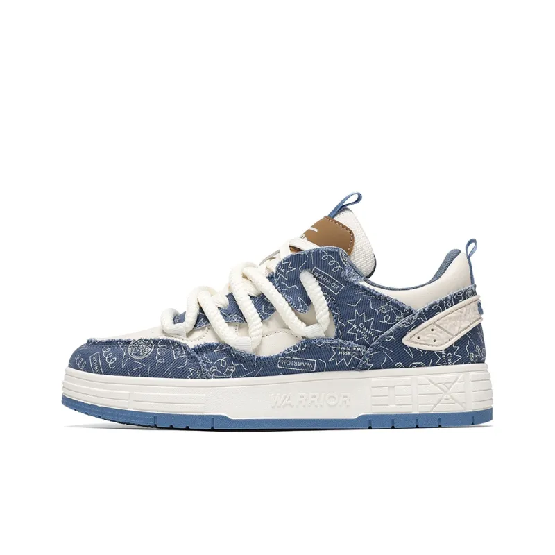 Warrior Height Increasing, Abrasion Resistant, Lightweight, And Breathable Low Top Skateboard Shoes Unisex-44
