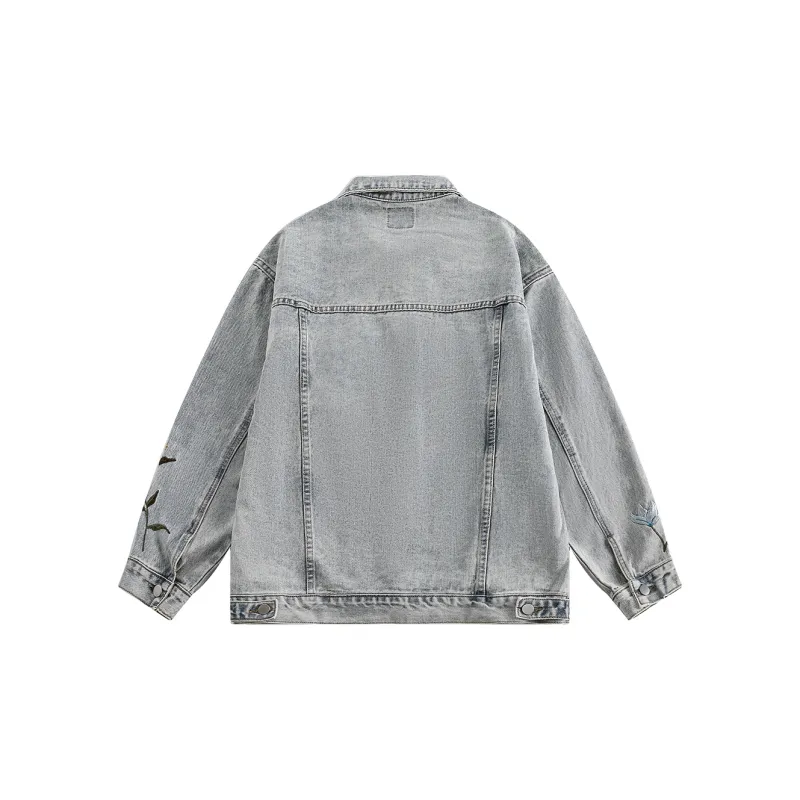 DARKCIRCLE Denim Jacket Unisex Light Blue-1