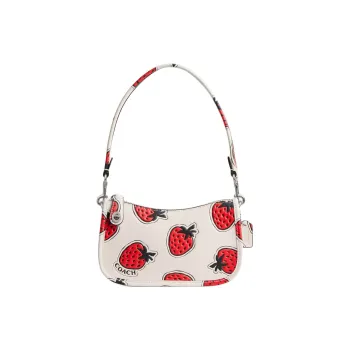 COACH Swinger Glove Tanning Handbag Shoulder Bag Mini Women's Chalk Multicolor