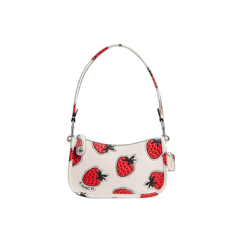 COACH Swinger Glove Tanning Handbag Shoulder Bag Mini Women's Chalk Multicolor-0