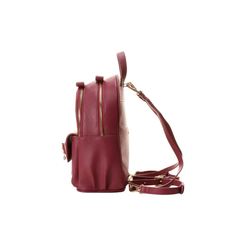 SAMANTHA THAVASA Synthetic Leather Backpack Small Size Women's Fuchsia-1