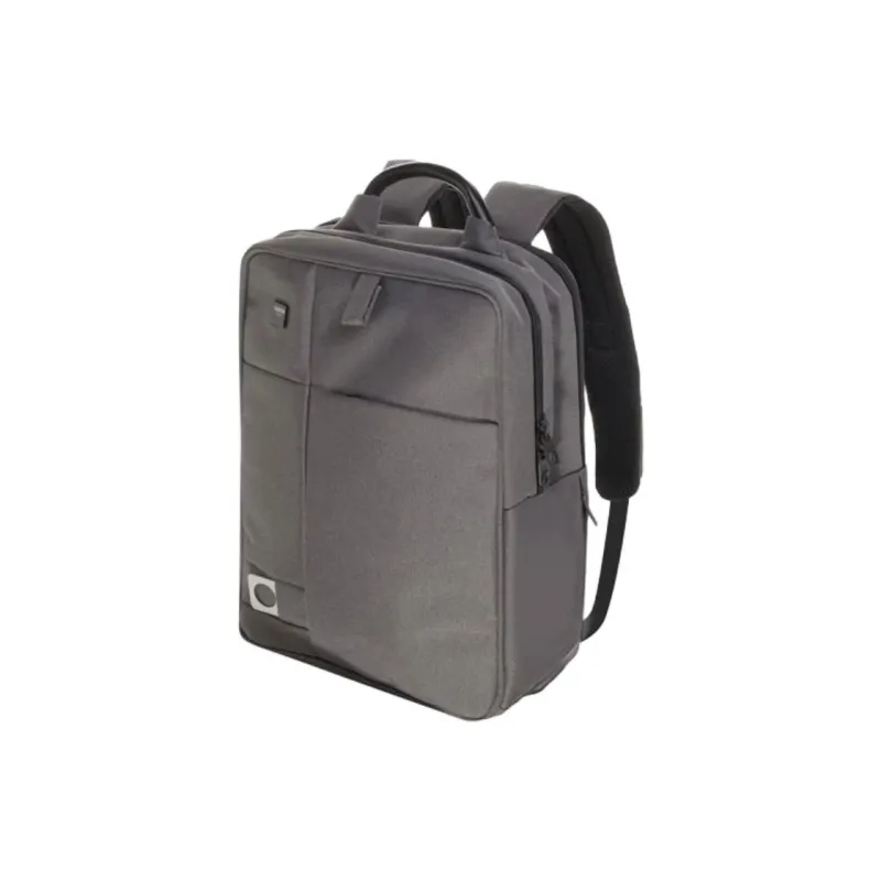 LEXON Polyester Backpack Regular Men's Gray/Yellow-2