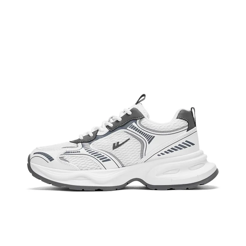 Warrior Platform Comfortable Anti-Slip And Wear-Resistant Breathable Height Increasing Low-Top Chunky Sneakers Men's-0