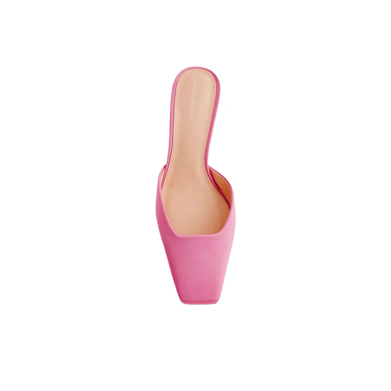 REFORMATION Closed Toe Slippers 5cm Women's Pink-4