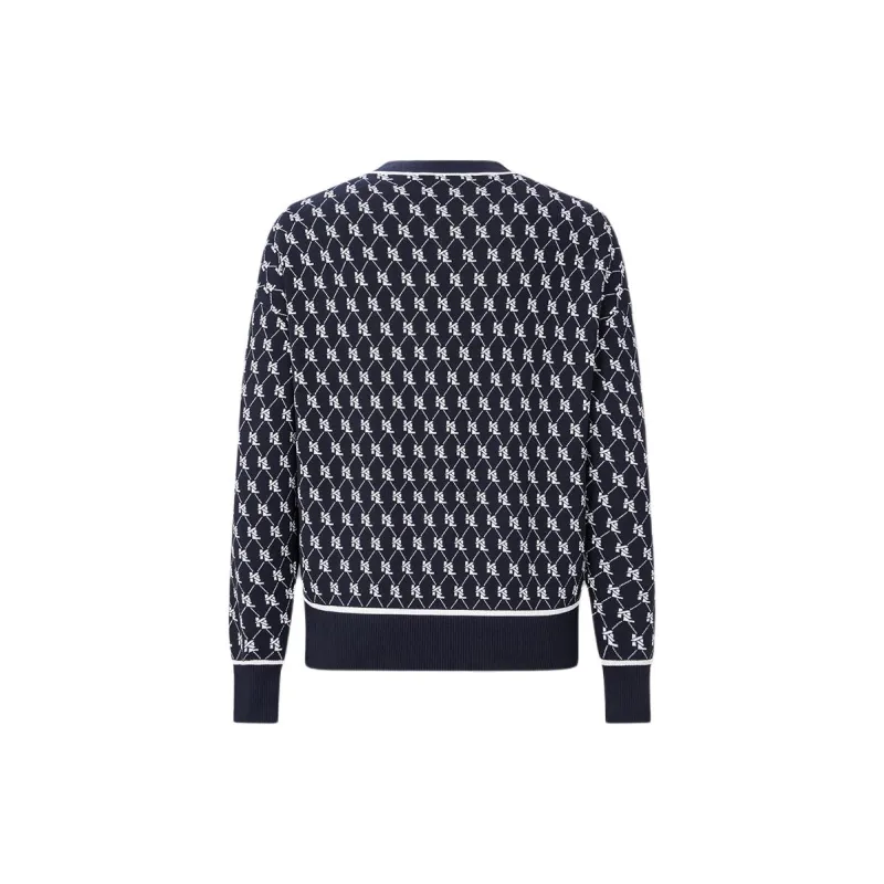 KARL LAGERFELD FW23 Knitwear Women's Navy Blue-1