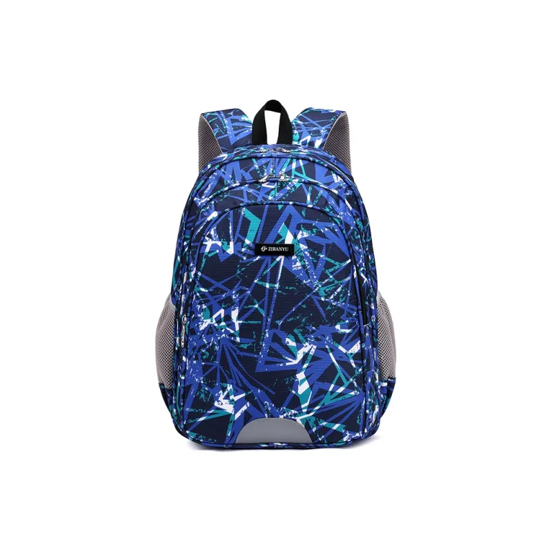 Natural Fish Nylon Backpack Unisex-11