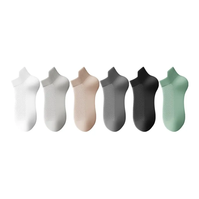 H-YXIANG No-Show Socks Men's 6 Pack-5