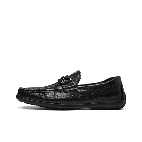 Spider King Loafers Men Black/Dark Brown