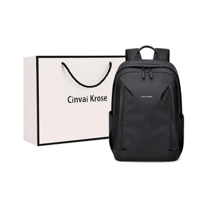 CinvaiKrose Fabric Backpack Large Size Men's Gray/Black/Blue-5