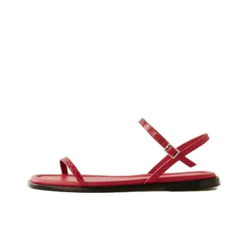 REFORMATION Strap Sandals Women's Red