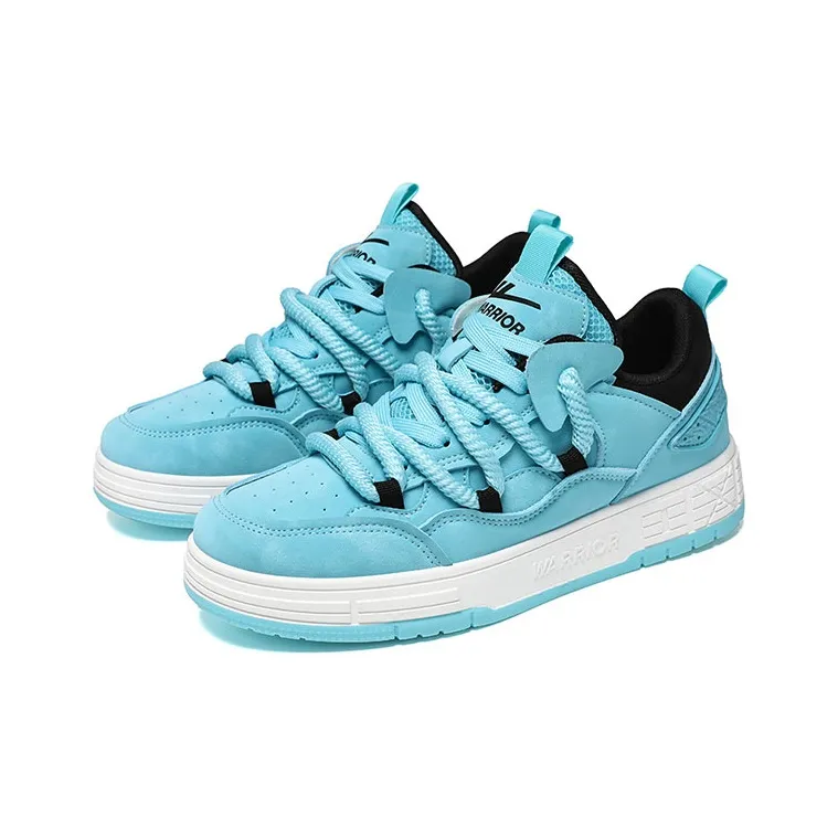 Warrior Height Increasing, Abrasion Resistant, Lightweight, And Breathable Low Top Skateboard Shoes Unisex-25
