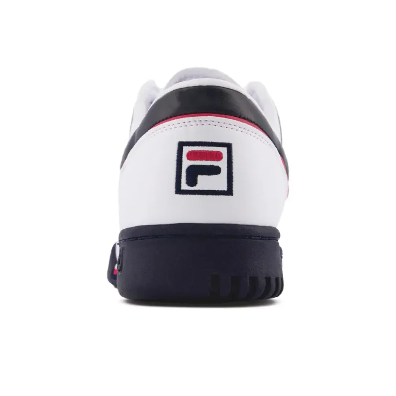 FILA Original Fitness White Navy Red-4