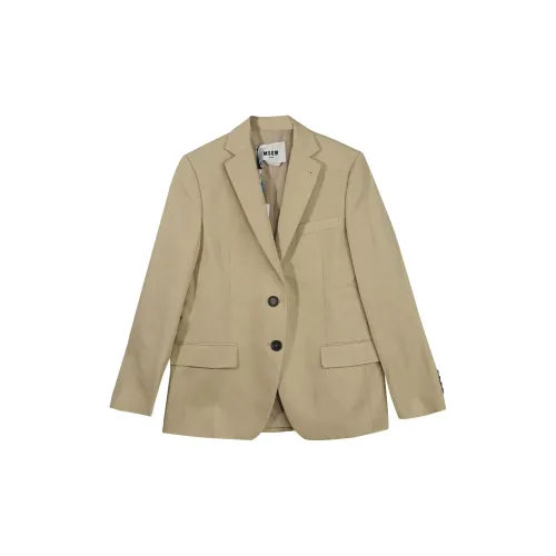 MSGM Business Suits Women's Beige