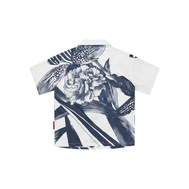 EMPTY REFERENCE x REVERSE IRONY Shirt Unisex White-1