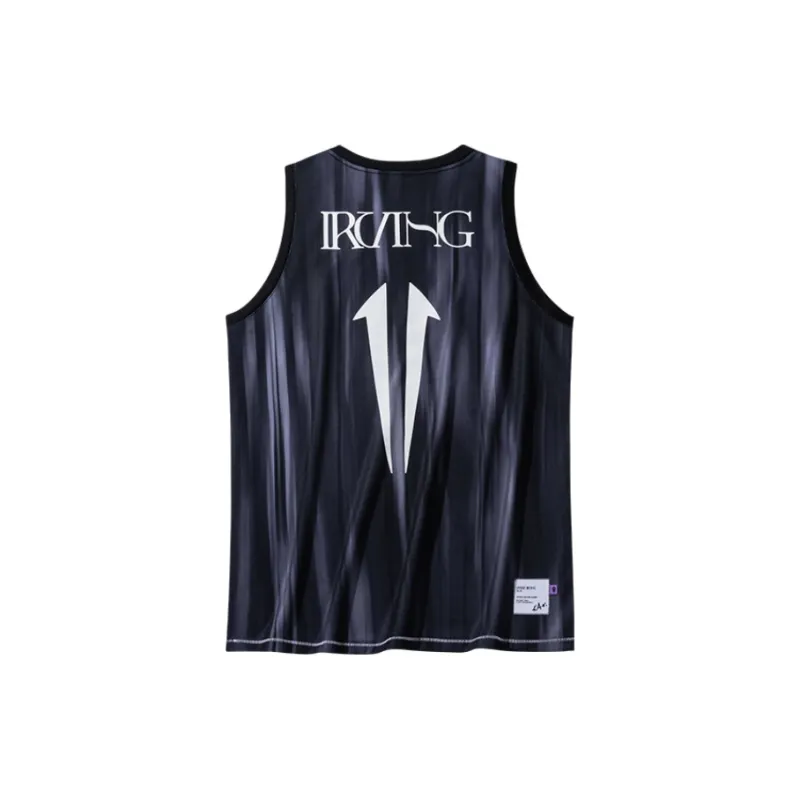 Anta Basketball Jerseys Unisex Basic Black-1