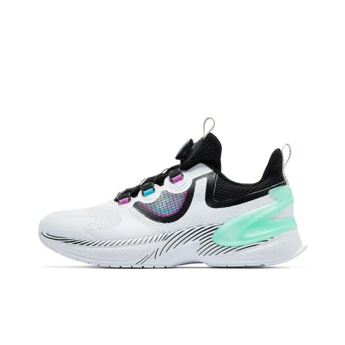 QIAODAN Cushioning Anti-Slip And Wear-Resistant Low-Top Running Shoes Men's Flying Shadow Purple