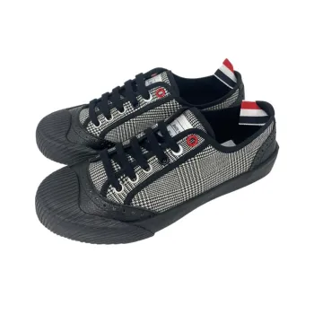 THOM BROWNE· Stylish Skateboarding Shoes Women's Black White