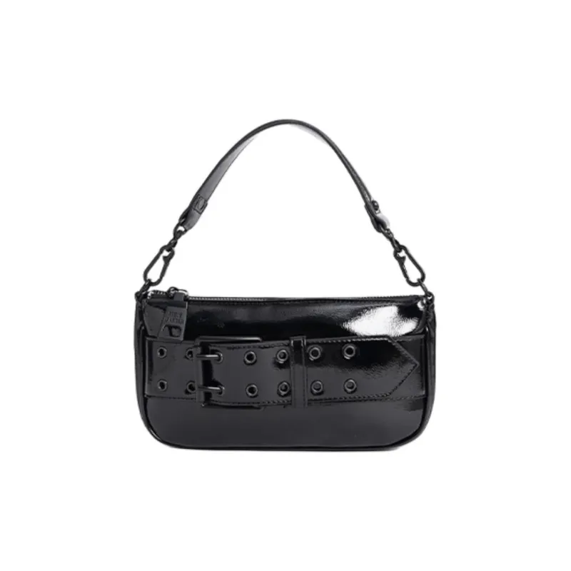 STEVE MADDEN PU Shoulder Bag Crossbody Bag Handbag Small Size Women's Black-0