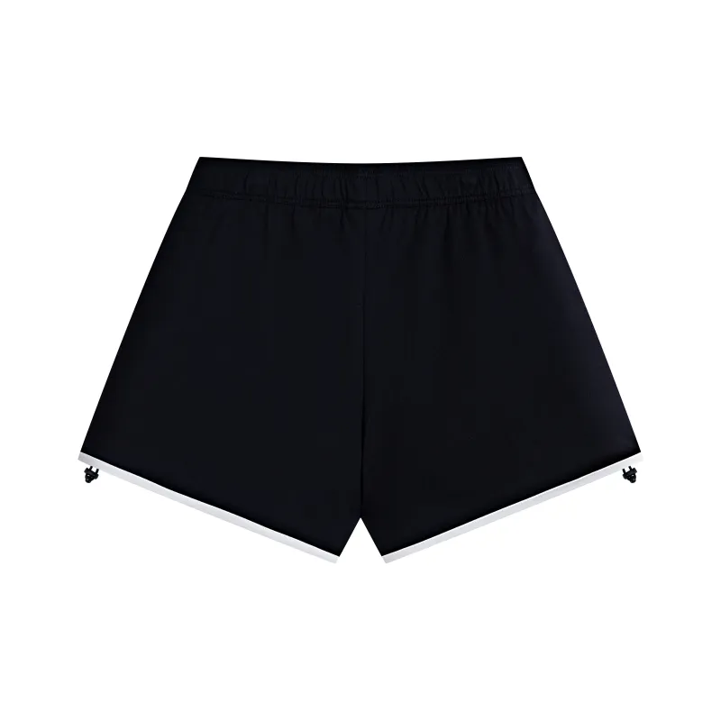 Kappa KAPPA 1916 Summer Casual Shorts Women's Black-1