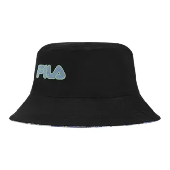 FILA Cotton Bucket Hats Unisex Black