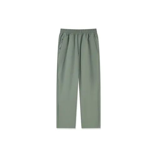 QIAODAN Casual Pants Men Wicker Green