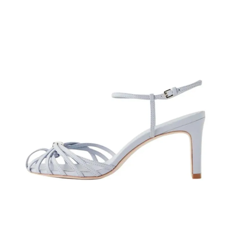 REFORMATION Pamela Strap Sandals 7.5cm Women's Blue-0