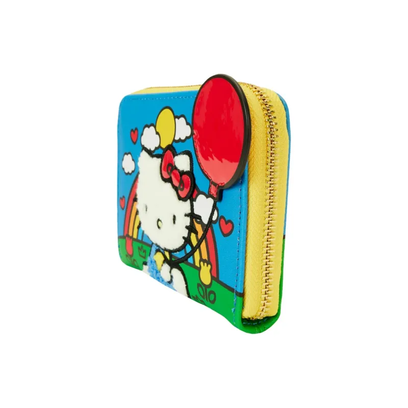 Sanrio Loungefly Collaboration Artificial Leather Wallet Women's Blue & Multicolor-1