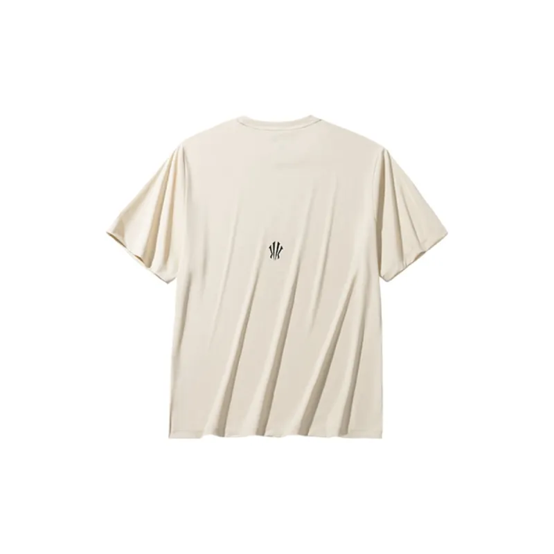 ANTA T Shirts Unisex Moon White-1