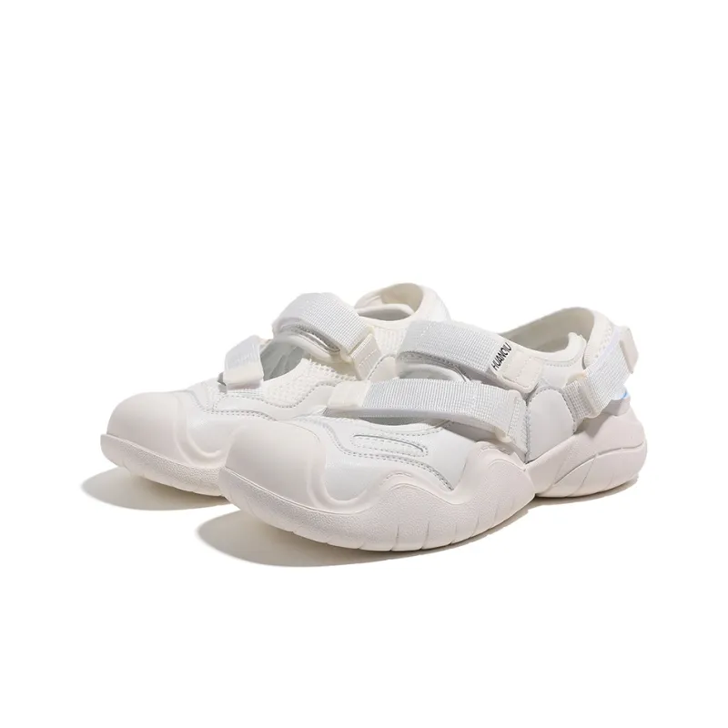 HUANQIU Wear resistant, Lightweight, Breathable, And Non slip. Low Top Casual Shoes Women's Beige-3
