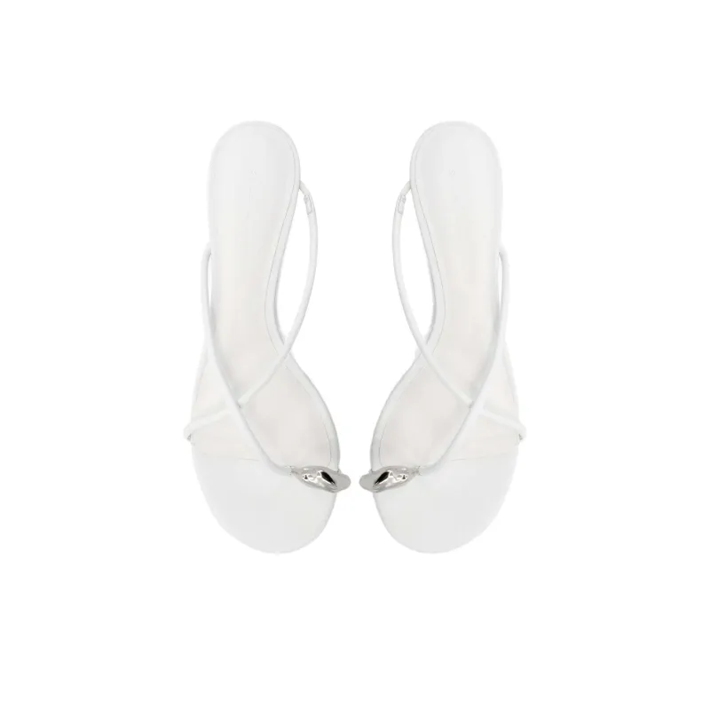 STUDIO AMELIA Flip Flops Women's White-4