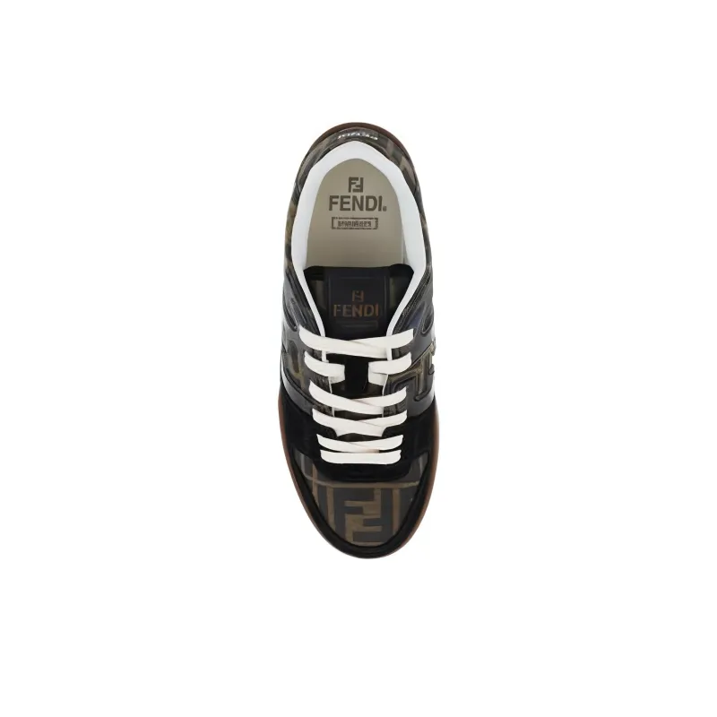 FENDI Match Black Brown Women's-3