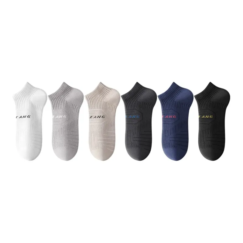 H YXIANG Ankle Socks Men's 6 Pack-0