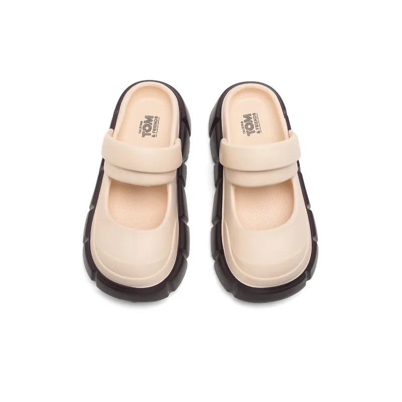 TALKING TOM Wrap-toe Slippers Women's-8